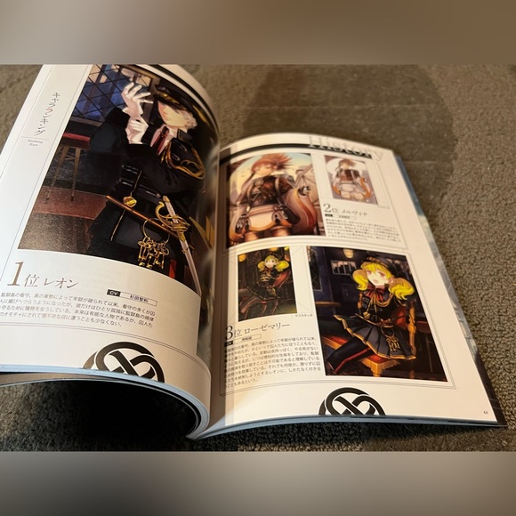 Chain Chronicle Visual & Story Book road to chainchronicle3 Japanese Anime Art - Picture 9 of 16